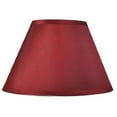 thumbnail image 2 of Conical Lamp Shade,Faux Silk, 8" Top, 16" Bottom, 10" Slant Black, 2 of 5