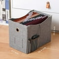 thumbnail image 3 of Baseshop Linen File Organizer with Extra Mesh Pocket, 2 Count, 3 of 7