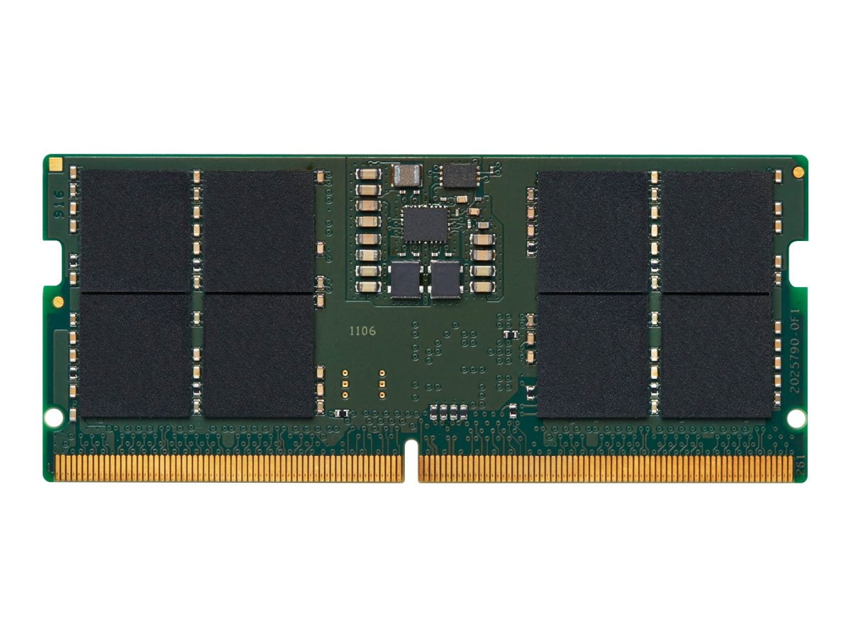 Kingston DDR5 4800MT/s ECC Unbuffered DIMM CL40 1RX8 1.1V