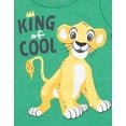 thumbnail image 4 of Disney Lion King Simba Romper and Bucket Sun Hat Newborn to Infant, 4 of 5