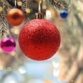 thumbnail image 6 of Bobasndm 24Pcs Christmas Ball Shiny Christmas Tree Hanging Ball Ornament Set for Holiday Wedding Party Decoration, 6 of 9