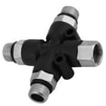 thumbnail image 4 of Airbrush Mini Compressor, 3-Way Airbrush Adaptor, No Leaks Convenience Mini Air Compressor For Airbrush Home Work, 4 of 8