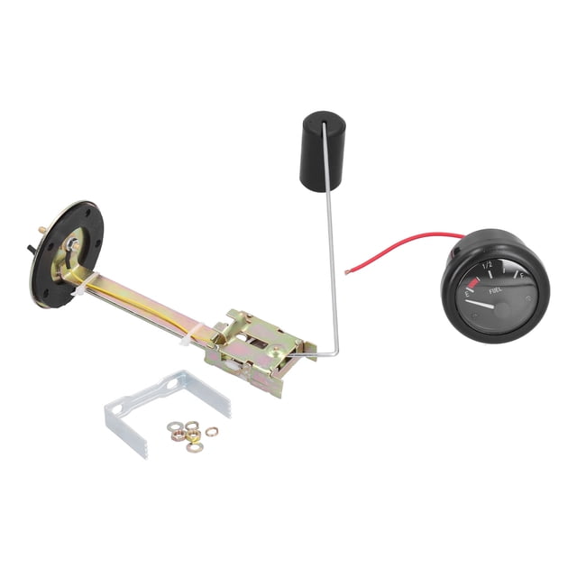 Indicador de nivel de combustible de 52MM, indicador de 12V para barco, yate, Auto, casa rodante, camión, turismo
