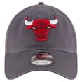 thumbnail image 2 of Men's New Era Charcoal Chicago Bulls Team 2.0 9TWENTY Adjustable Hat, 2 of 5