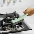 thumbnail image 6 of Vinoic Stove Cleaning Brush with Scraper, Good Grips Deep Clean Scrub Brush, Multi Function Household Scrubber, for Grates, Burners, Oven, Tough Grease Removal, Green, 6 of 7