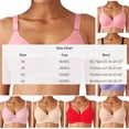thumbnail image 4 of Kukoosong Minimizer Bras for Women Fashion Elderly Women's Wireless Bra Plus Size C-Cup Seamless Everyday Bra, Sizes 40BC, 4 of 6