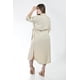 thumbnail image 3 of Vestido largo a rayas Roman Fashion /Tallas Extras, 1765-1 (Beige) beige 36, 3 of 6