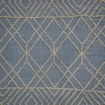 thumbnail image 2 of 4x6 ft. Hand Woven Outdoor Rug, Cloud Blue, 2 of 2