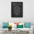thumbnail image 2 of Black And White Wall Art Prayer Of St. Francis Of Assisi Quotes Wall Art Prints Poster Canvas Decorations Framed 12×18 in, 2 of 5