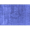 thumbnail image 1 of Ahgly Company Machine Washable Indoor Rectangle Oriental Blue Industrial Area Rugs, 6' x 9', 1 of 4
