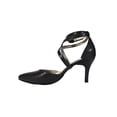 thumbnail image 3 of Zapatillas Tacones Mujer Sintetico Negro Leon 8402, 3 of 4