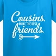 thumbnail image 4 of Inktastic Cousins Make the Best Friends with Arrow Youth T-Shirt, 4 of 5