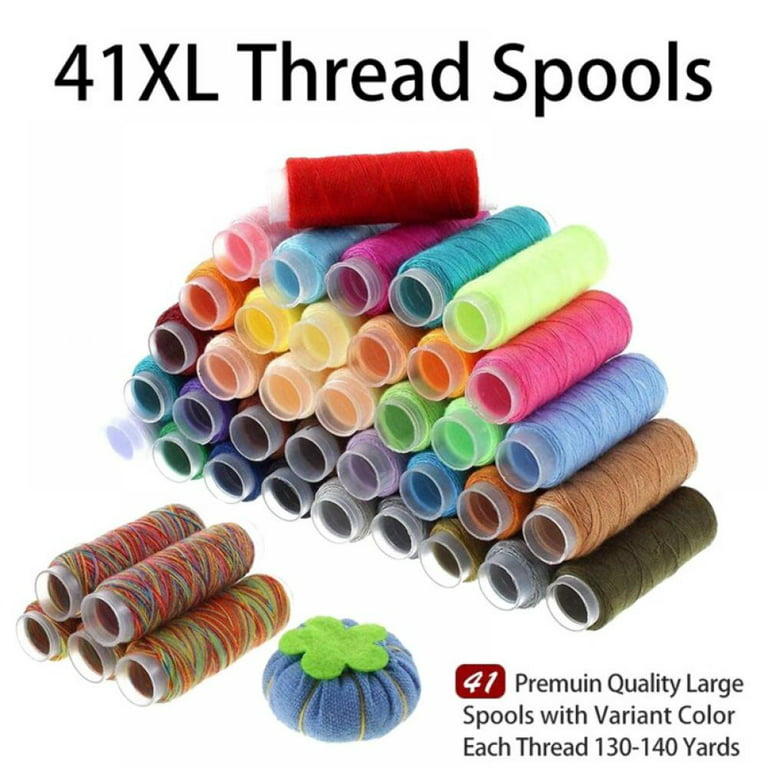 64 Spools Assorted Colors Sewing Threads Set Sewing Tools Kit Hand Craft  Sewing Needle And Thread Combination - Sewing Threads - AliExpress