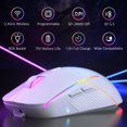 thumbnail image 2 of Ratón inalámbrico para juegos FFJ 24000 DPI Tri-Mode 2.4G/USB-C/Bluetooth, 2 of 9