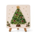 thumbnail image 2 of Christmas Sea Glass Art Kit, DIY Sea Glass Set with Wooden Easel, Festive Holiday Craft Supplies for Beginner-Friendly Handmade Christmas Decorations and Home Decor, 2 of 6