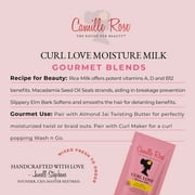 Camille Rose Curl Love Soften & Nourish All Ages Moisture Milk with Rice Milk & Macadamia Oil, 1.7oz Packet
