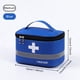 thumbnail image 5 of Bolsa de botiquín de primeros auxilios, bolsas de medicina con mango ligero, ahorro de espacio, tela Oxford, caja médica, cocina, deporte, Almacenamiento y organización del hogar Azul Medio Billuyoard HA077081-04, 5 of 6