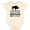 Natural, variant on Little Brother Native Buffalo Boys Baby Bodysuit