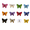 colorful1, variant on AUQ Iron On Patches,Smooth Edges Iron On Letters,Custom Patches for Clothes,12 PCS