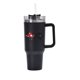 thumbnail image 5 of Taza para coche, taza con mango de acero inoxidable 304, taza de hielo con pajita, 40oz, 5 of 7