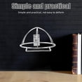 thumbnail image 4 of FUEENIRVA Rack Vertical De Metal Plateado Para Sombreros Con Múltiples Para Uso En Hogar U Oficina, 4 of 7