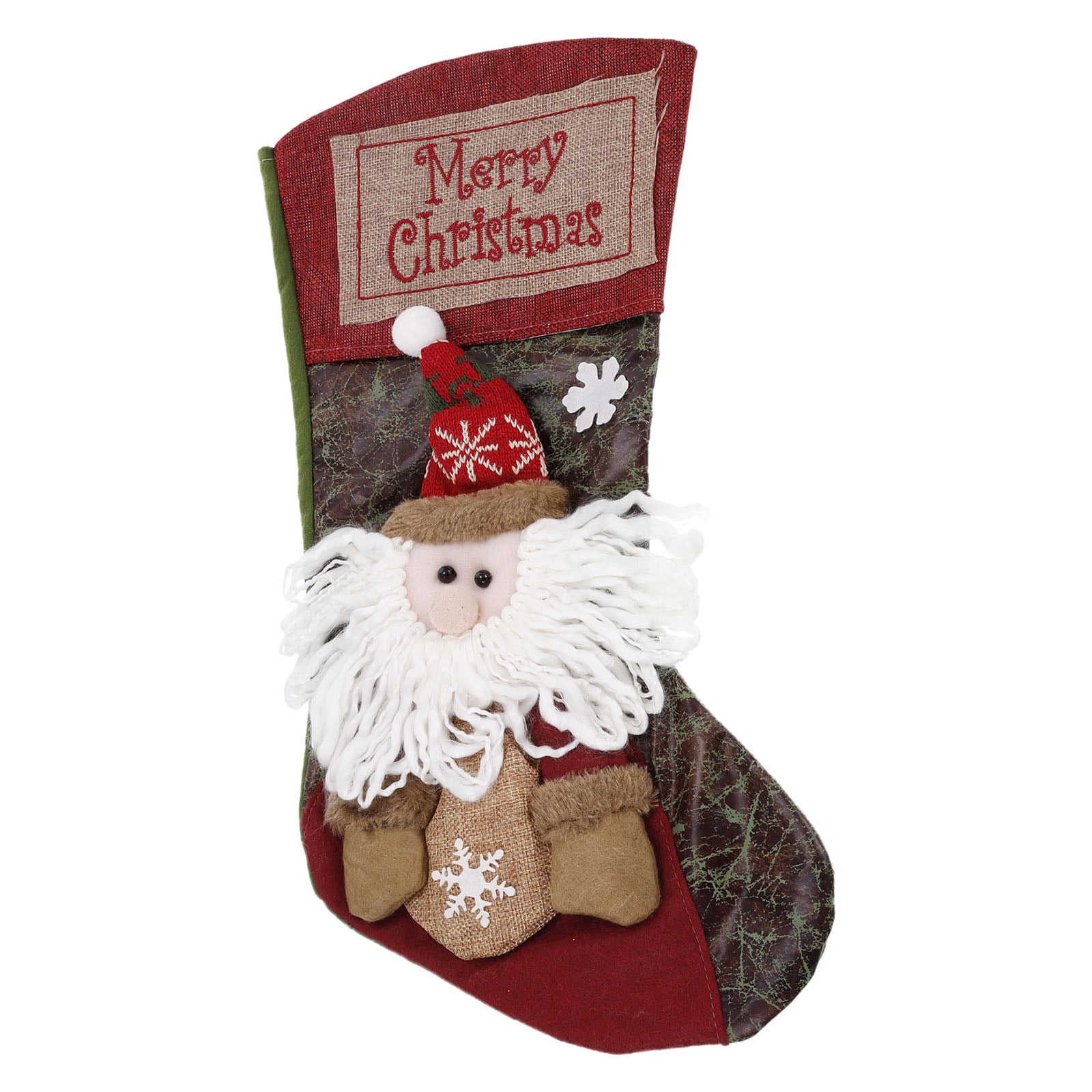 Personalised XL Girls Christmas Sack Stocking Xmas Gift Bag Cute Snowman Present
