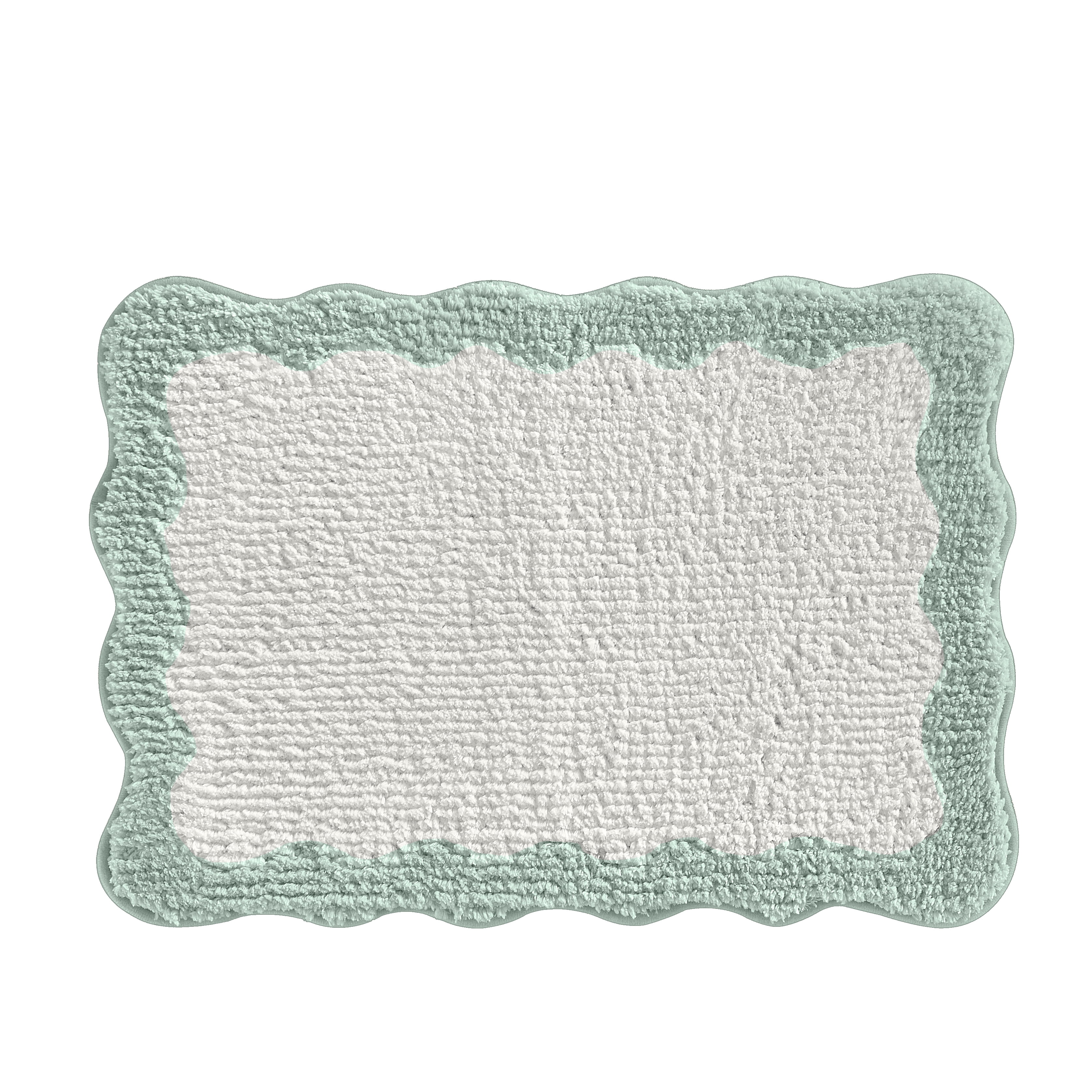 Mainstays 15-Piece Green Botanical Bathroom Set – Shower Curtain, Bath Rugs & Hooks, Nature-Inspired Design