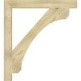 thumbnail image 3 of Ekena Millwork 4"W x 38"D x 42"H Legacy Block Rough Sawn Bracket, Douglas Fir, 3 of 4