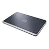Dell Inspiron 17R - Intel Core i3 4010U / 1.7 GHz - Win 8.1 64-bit - HD Graphics 4400 - 6 GB RAM - 500 GB HDD - DVD-Writer - 17.3" TrueLife 1600 x 900 (HD+) - silver moon - kbd: US