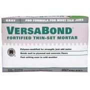 CUSTOM VersaBond Flex MTSG25 Professional Thin-Set Mortar Powder Gray 25 lb Bag