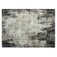 thumbnail image 2 of Addison Rugs Chantille Indoor/Outdoor Transitional Abstract Black Washable Rectangle Rug, 1'8" x 2'6", 2 of 6