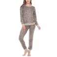 thumbnail image 2 of Honeydew Women's 2-Pc Super Soft Printed Soft Pajama Lounge Set (Beige, S), 2 of 8