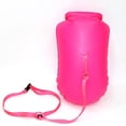 thumbnail image 1 of VONKY Bouée de Natation en PVC 20L Sac Sec Imperméable Natation Sauvage Kayak Pêche Surf Bouée Gonflable Sac Sec rose Rouge, 1 of 6