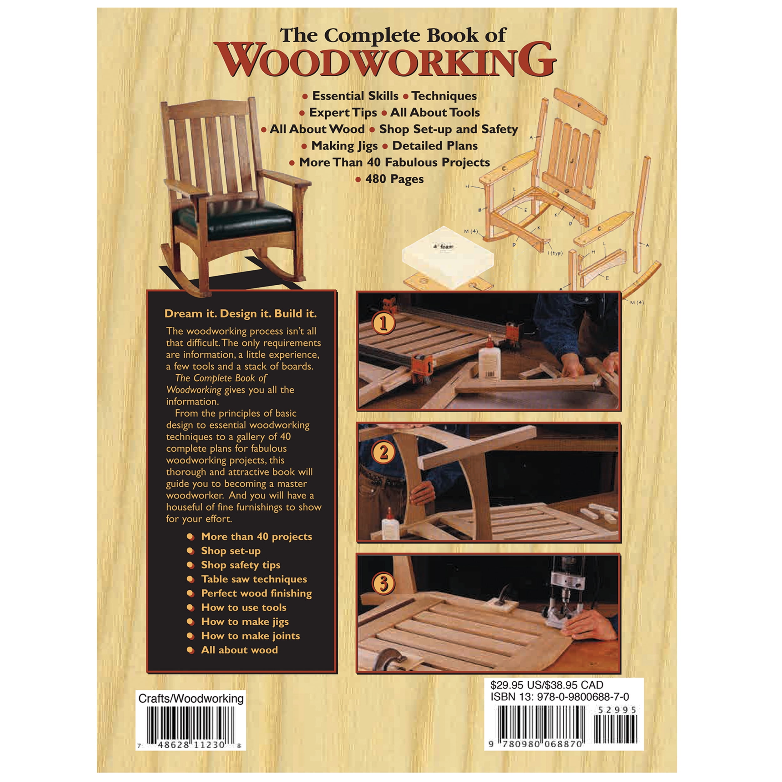 Woodworking for Beginners Handbook: The Step-by-Step Guide with Tools ...