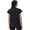 thumbnail image 3 of Hanes Womens Scrubs Mandarin Collar Scrub Top, Comfort Fit, Pockets, Sizes XS-3XL, 3 of 10