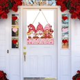 thumbnail image 4 of Décoration de Porte Ronde de la Saint-Valentin Logo Suspendu Décoration Murale Amour, 4 of 5