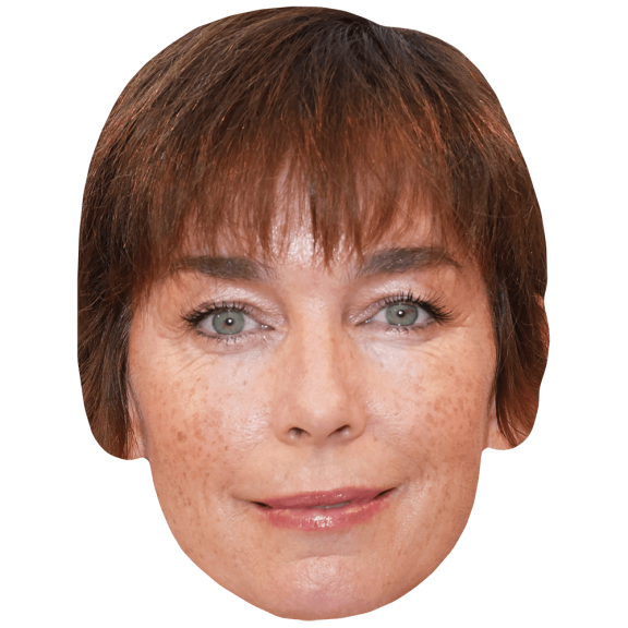 Julianne Nicholson (Short Hair) Big Head. Larger than life mask.