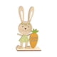thumbnail image 4 of Decoración de mesa de Pascua de madera, de pie independiente, decoración de Pascua, conejo Zanahoria Zulema Letrero de mesa, 4 of 8