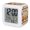 Cinnamon,WarmAmber,Coffee,Cream, variant on Coffee Fall Digital Alarm Clock for Bedrooms,Smart LED Alarm Clock with 7 Color Changing Night Light,Thanksgiving Maple Leaves Country Brown Plaid Silent Wake Up Clocks for Sleep Study 3.2"x3.2"