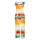 thumbnail image 5 of Ichuanyi liquidación de verano para mujeres sueltas de 2 piezas estampados impresos con cuello redondo tops sin mangas y pantalones largos traje de pistas ICHUANYI WER202308210924, 5 of 5