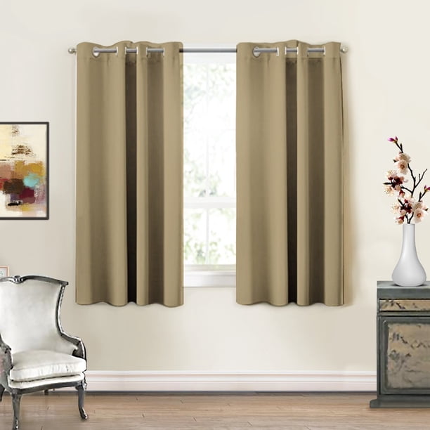Cortinas Cortas Con Aros 2.00 X 1.35 M Alfer Home Jgo 2 Pzas Hecho En México
