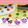 thumbnail image 2 of Uxcell Paquete de 20 Ranas Mini Luminiscentes de Resina, Rana Pequeña que Brilla en la Oscuridad para Jardín de Hadas/Paisajismo en Miniatura [Mezcla de 10 Colores], 2 of 6