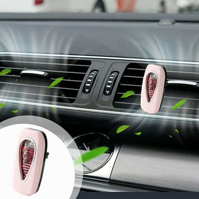 Danhjin Diffuseur d'Aromathérapie Aromathérapie pour Voiture Machine d'Aromathérapie Intelligente Désodorisation Longue Durée Parfum de Voiture Aromathérapie Authentique pour Voiture Portable (10 ml)