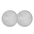 thumbnail image 1 of Juego 2 Platos Cristal Ethno, Set Platos de Servicio, Cristalería Alemana, Ideal para Tartas, Galletas, Aperitivos y Frutas, 22 cm, Incluye Caja de Regalo, 1 of 7