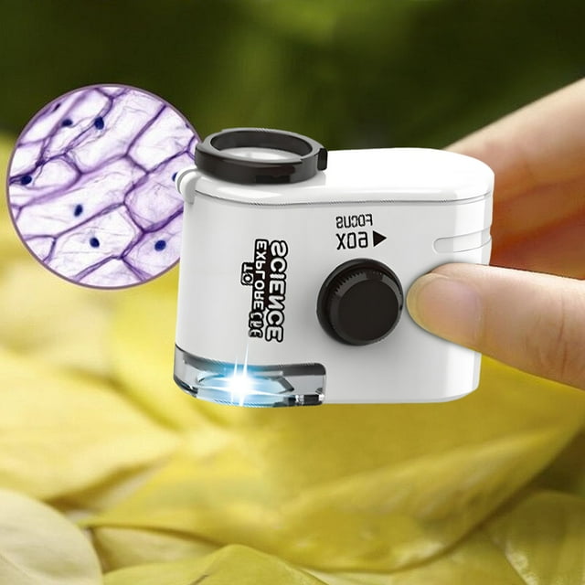 Mlkoz Children Toys , Mini Microscope pour Téléphone Mobile, Cadeaux pour Adolescents
