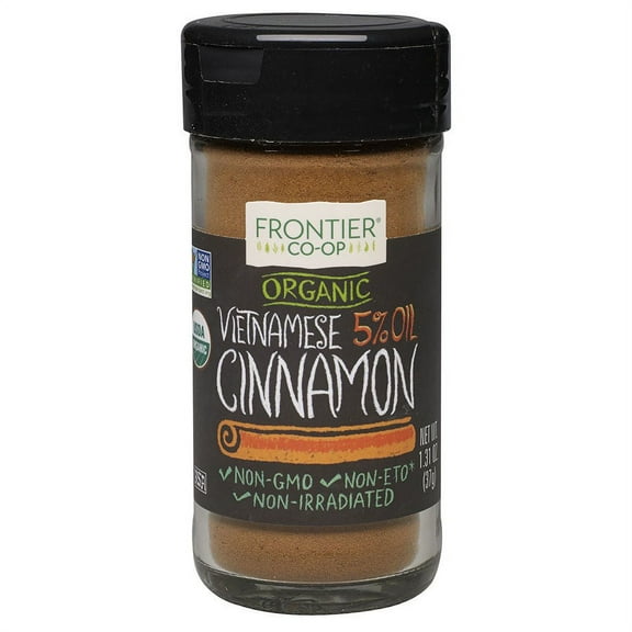 Frontier Organic Vietnamese Cinnamon, Ground, 1.31 Oz