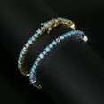 thumbnail image 2 of Turquoise Tennis Chain Simple Fashion Zircon Bracelet, 2 of 2