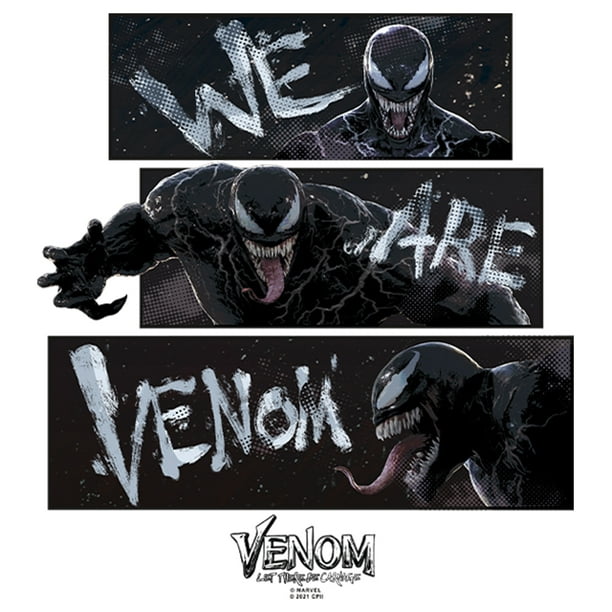Men's Marvel Venom: Let There be Carnage We are Venom Comic T