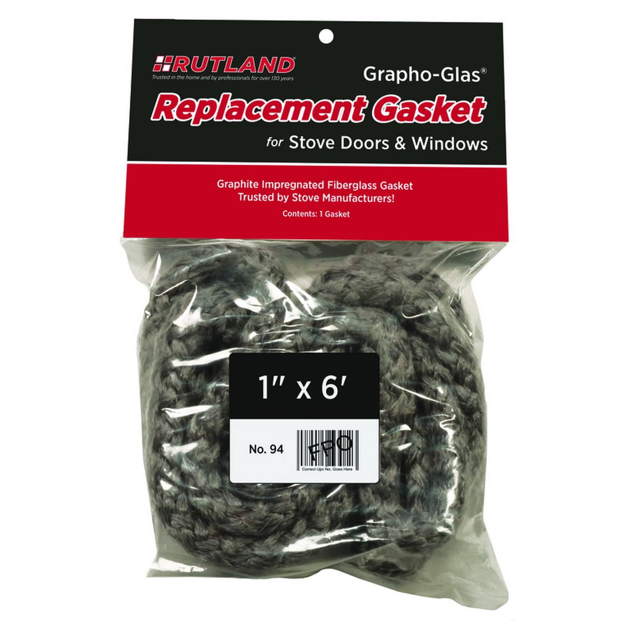 Rutland GraphoGlas Fiberglass Rope Gasket