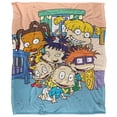 thumbnail image 2 of Rugrats Blanket, 50"x60" Rugrats Character Group Silky Touch Super Soft Throw Blanket, 2 of 6